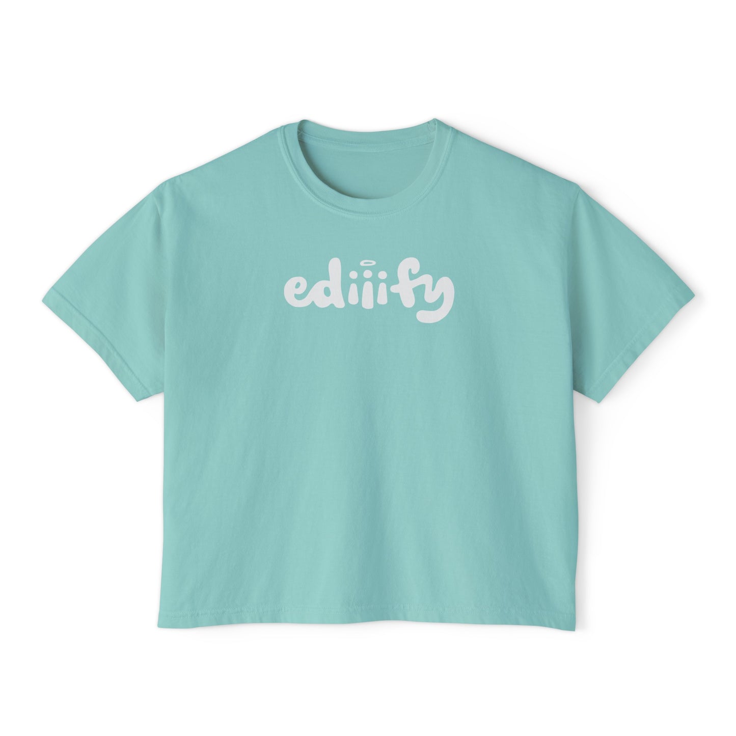 Women's Boxy Tee - ediiify