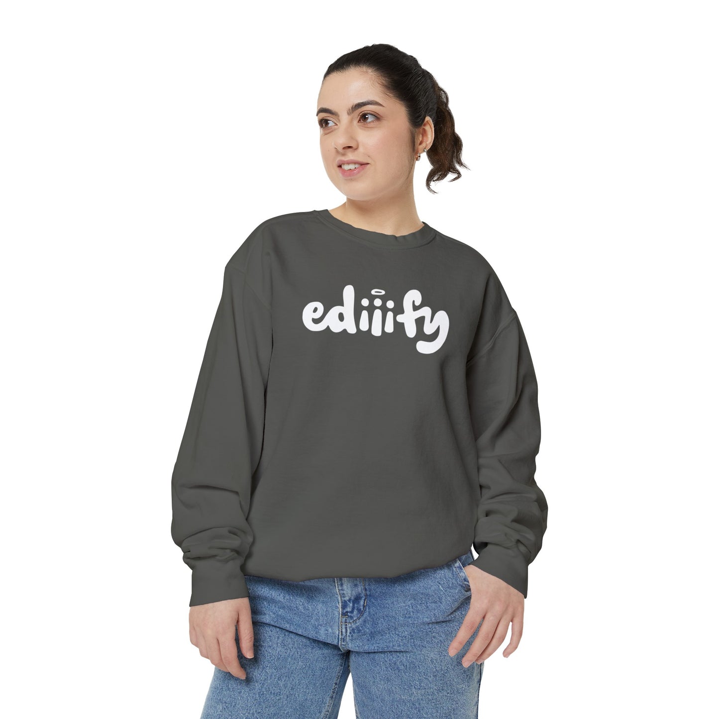 Garment-Dyed Sweatshirt - ediiify