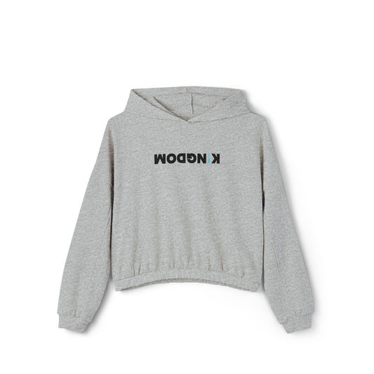 Women's Cinched Bottom Hoodie - KiNGDOM