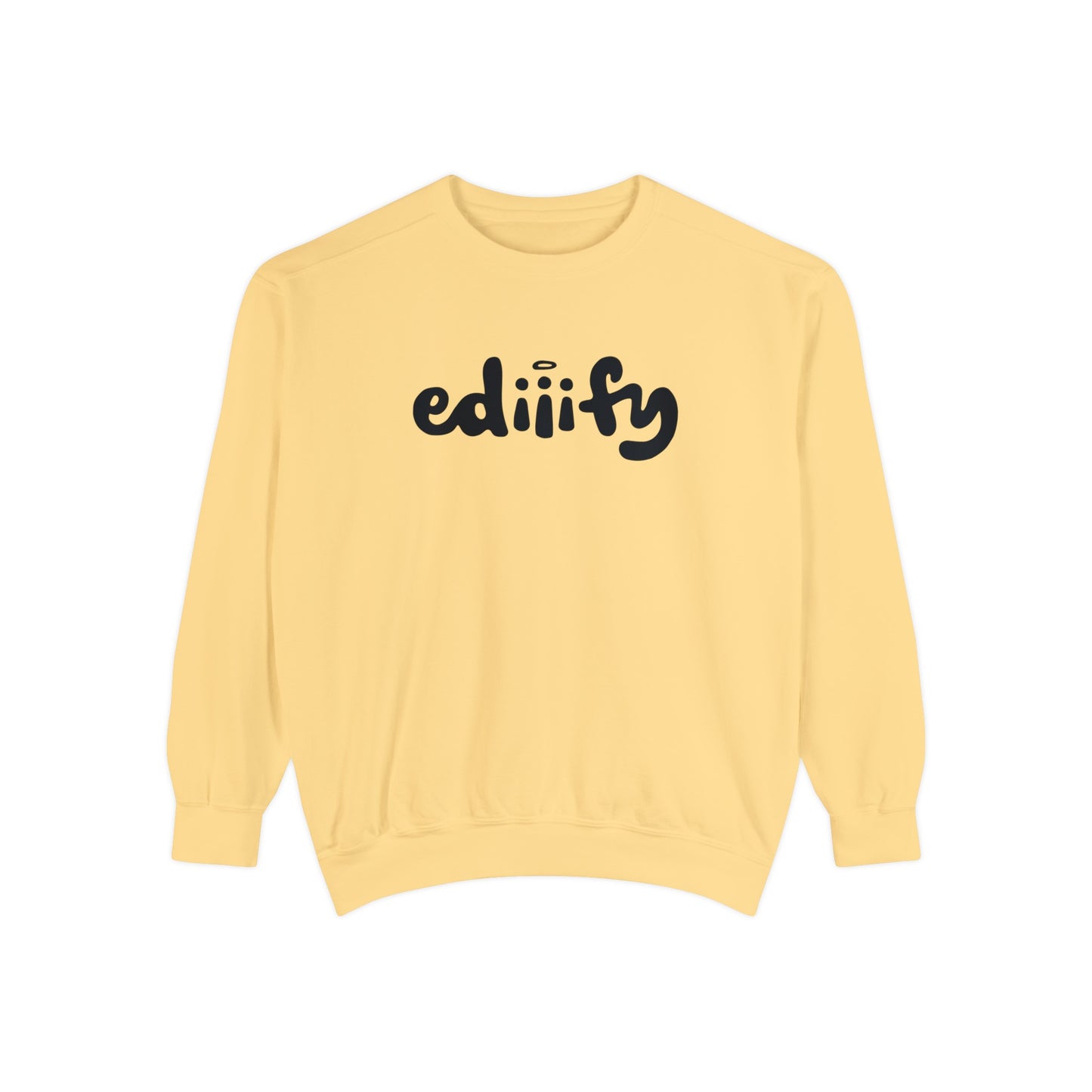 Garment-Dyed Sweatshirt - ediiify