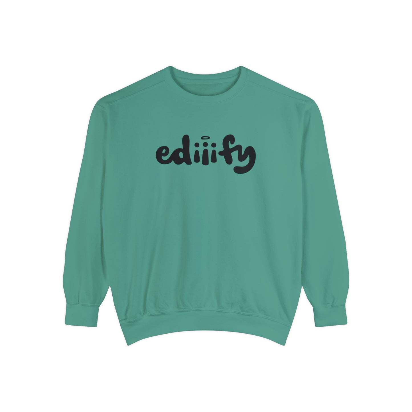 Garment-Dyed Sweatshirt - ediiify