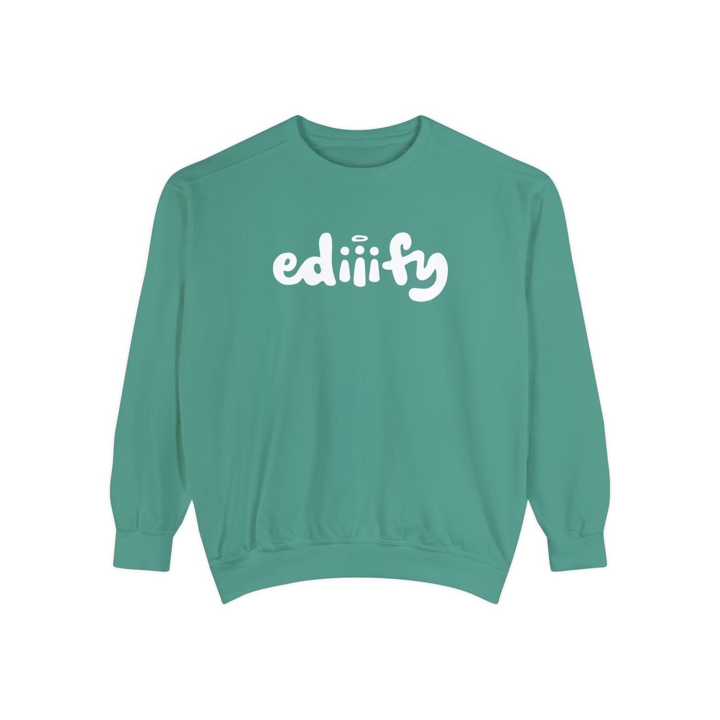 Garment-Dyed Sweatshirt - ediiify