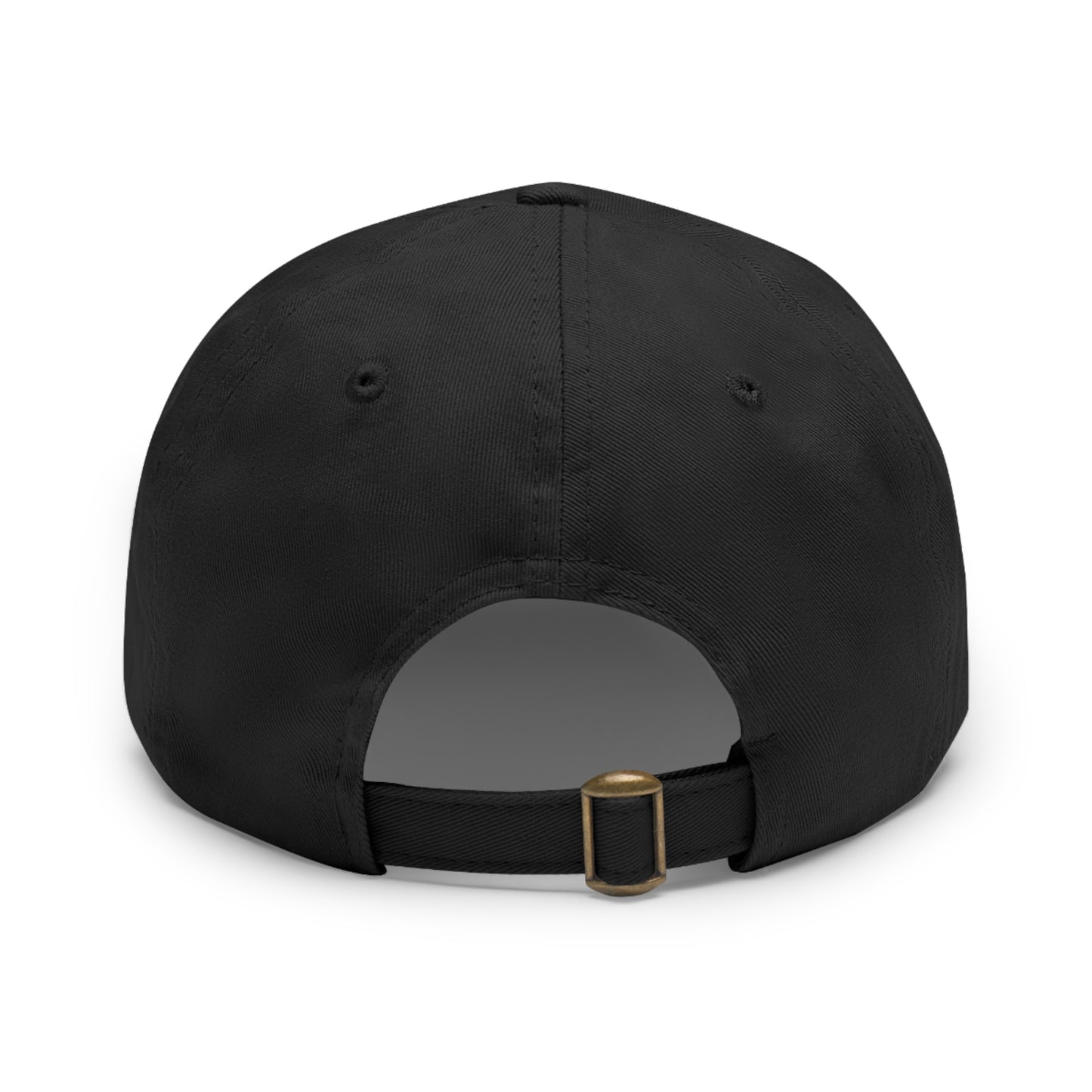 Dad Hat with Leather Patch - ediiify