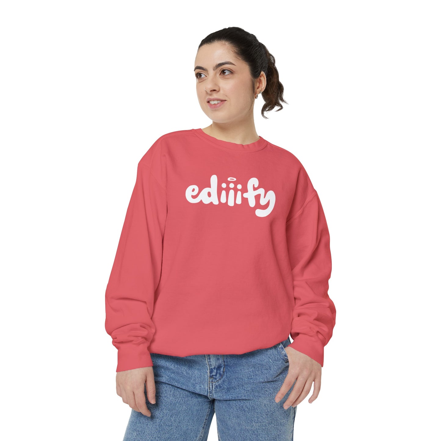 Garment-Dyed Sweatshirt - ediiify