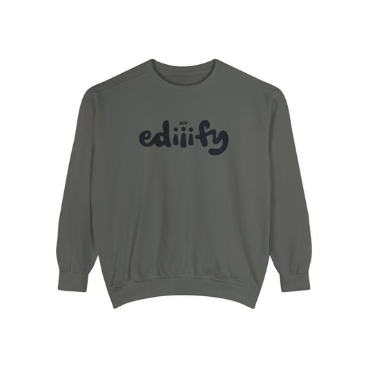 Garment-Dyed Sweatshirt - ediiify