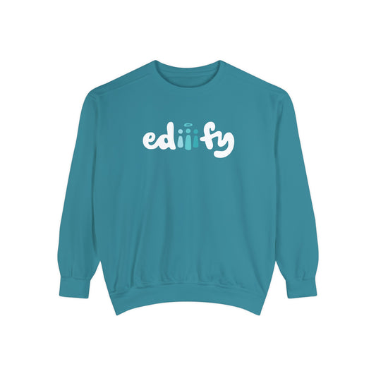 Garment-Dyed Sweatshirt - ediiify